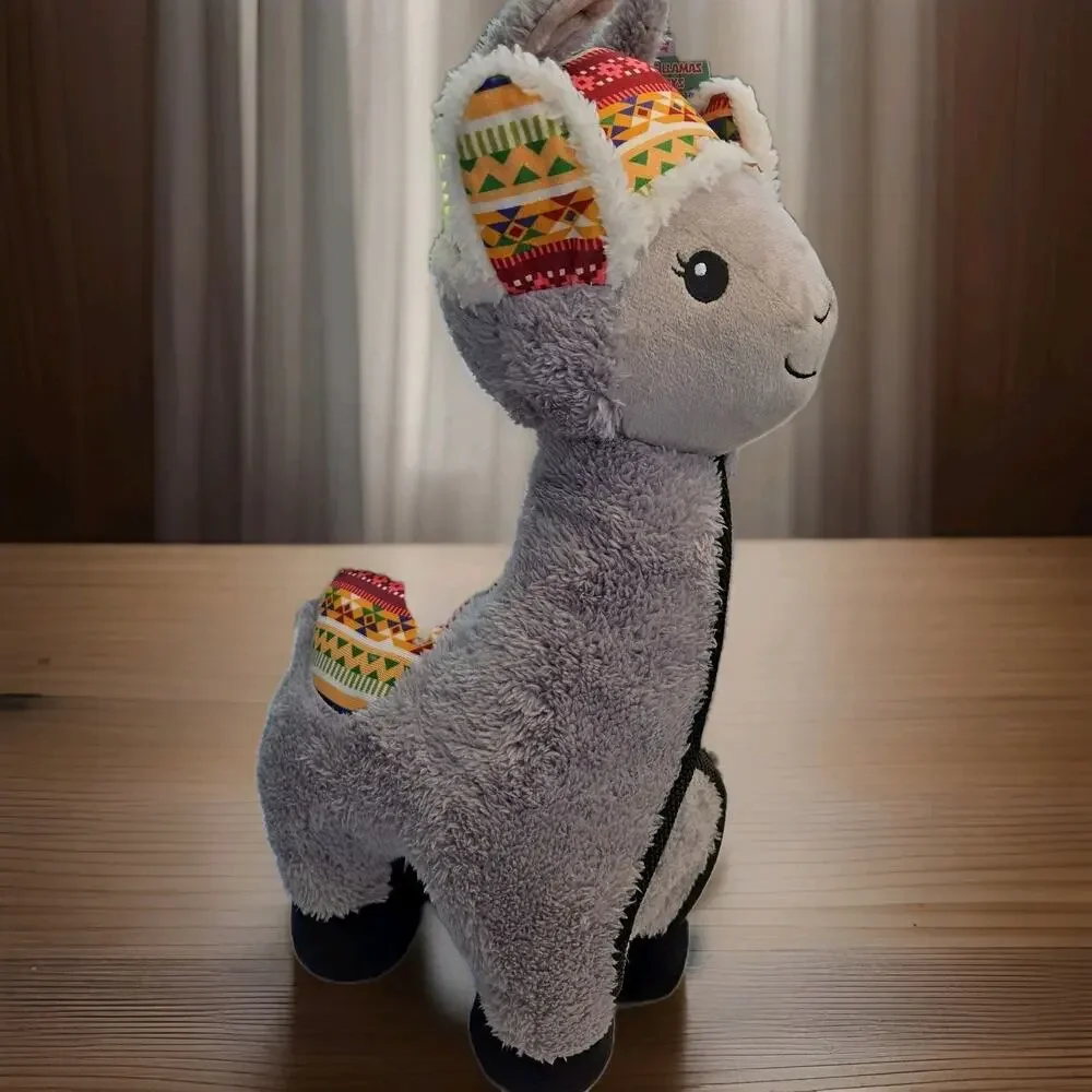 COSTCO Think Dog Jumbo Dog Toy. Llama Squeaker. Stuffed Plushie Plush 17.5